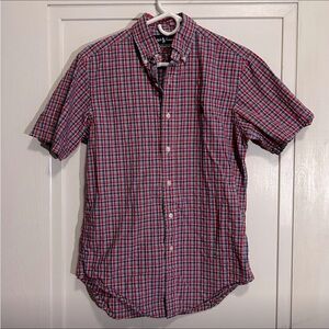 Ralph Lauren Mens Short Sleeve Oxford Button-down Classic Fit Shirt Small